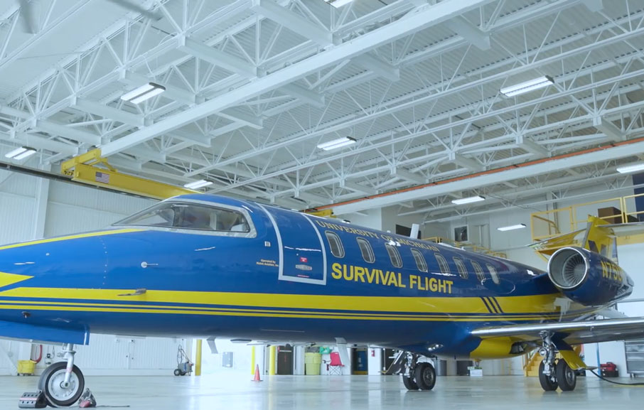 Michigan Medicine’s Survival Flight Adds New Jet to Improve Patient Care