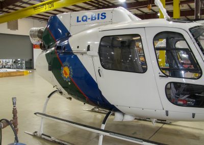 Before image of Buenos Aires AS350 B3 aircraft refurbished by Metro Aviation