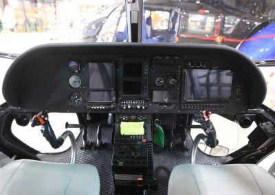 Instrument panel from refurbished Buenos Aires AS350 B3 aircraft completed by Metro Aviation