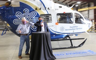 Metro Aviation delivers first of two EC145e aircraft to HealthNet