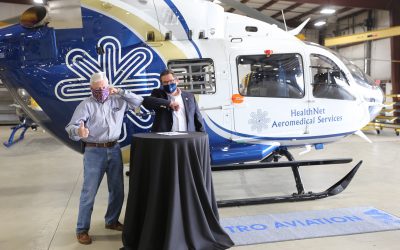 Metro Aviation delivers first of two EC145e aircraft to HealthNet