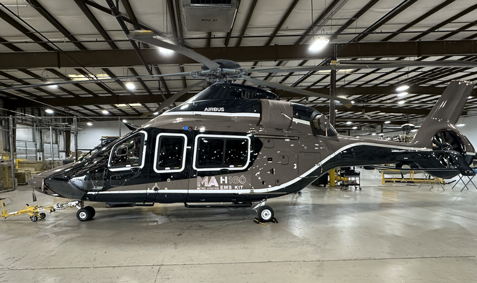 Metro Aviation Advances Air Medical Capabilities with H160 EMS Interior STC and H140 Fleet Expansion