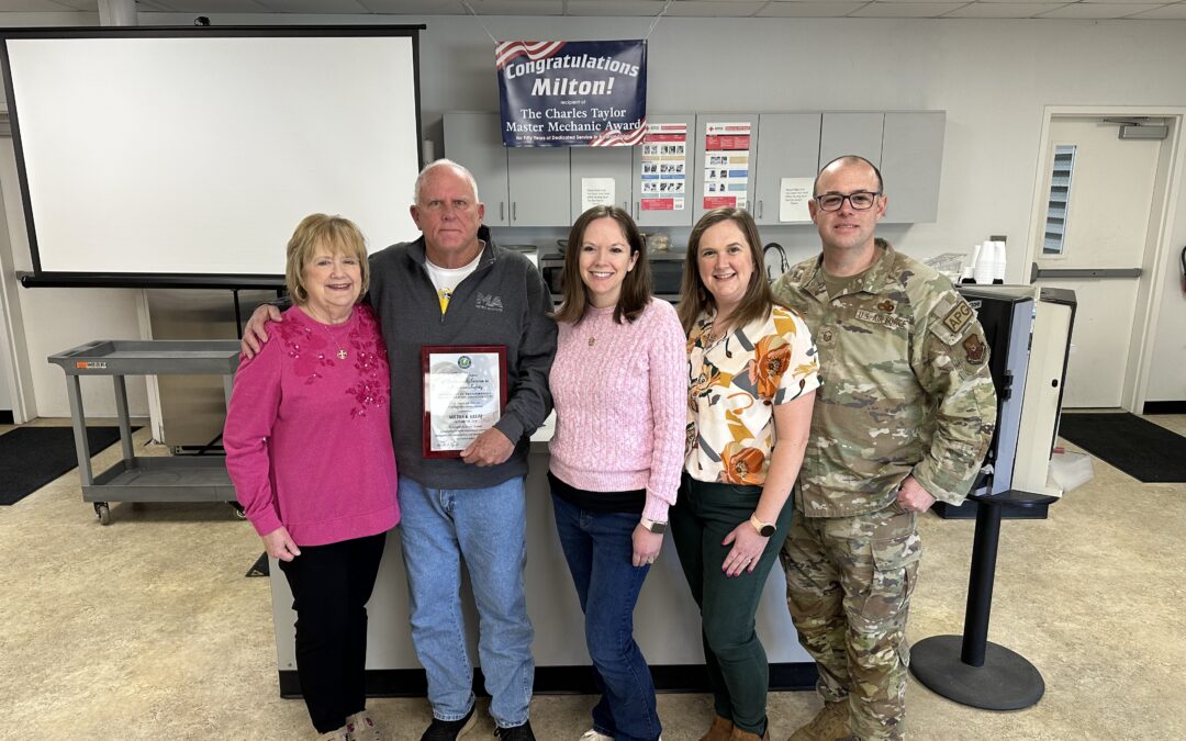 Milton Geltz Honored with Prestigious Charles Taylor Master Mechanic Award